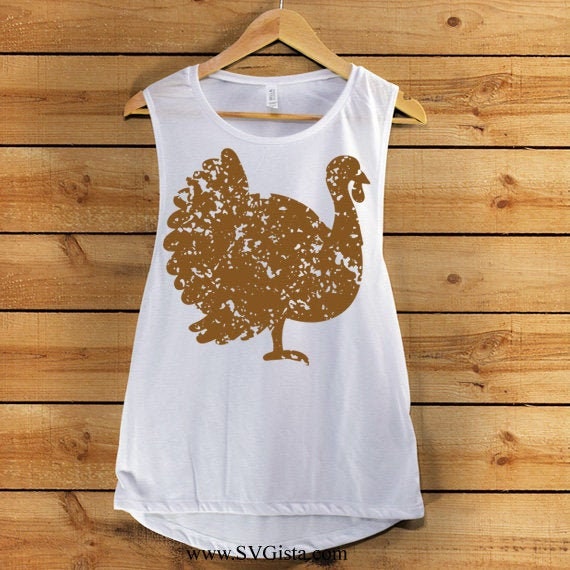 Grunge Turkey SVG