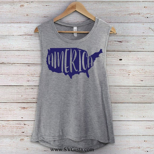 America SVG Saying