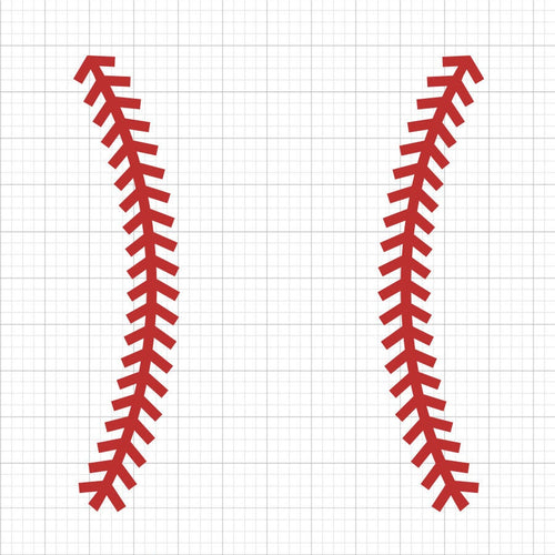 Baseball Stitches SVG
