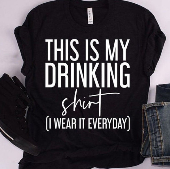 This Is My Drinking Shirt SVG Saying