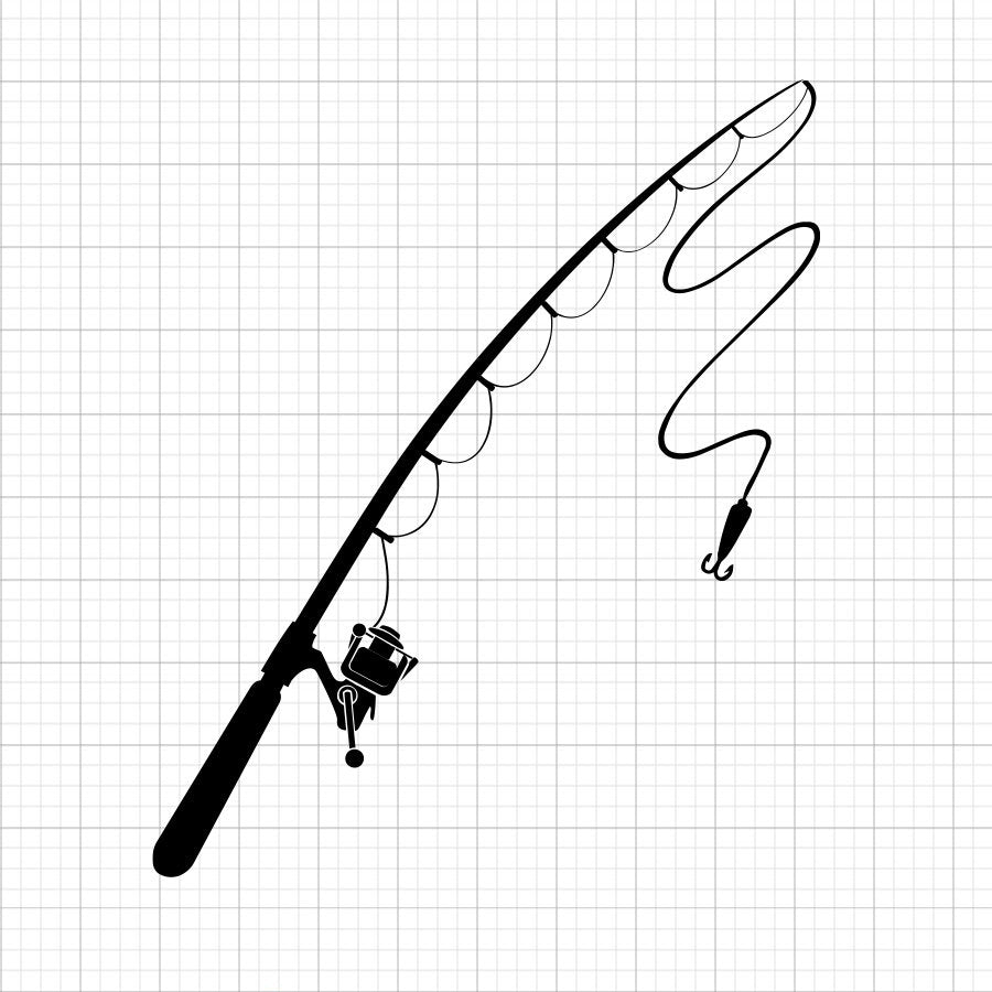 Fishing Rod SVG