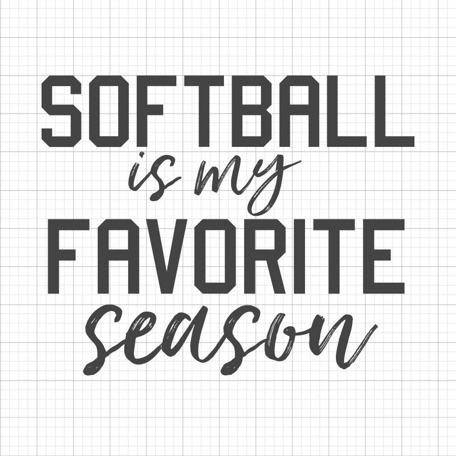 Softball Is My Favorite Season