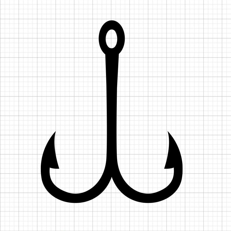 Fishing Hook SVG