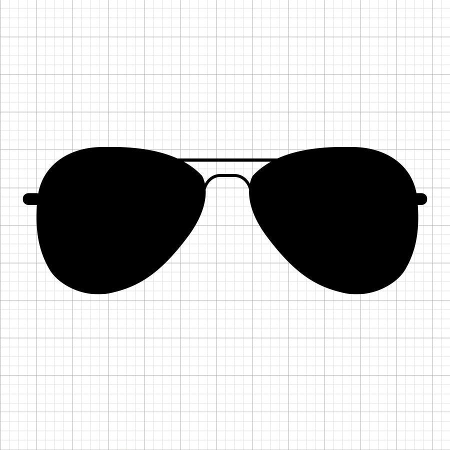 Sunglasses SVG Clipart