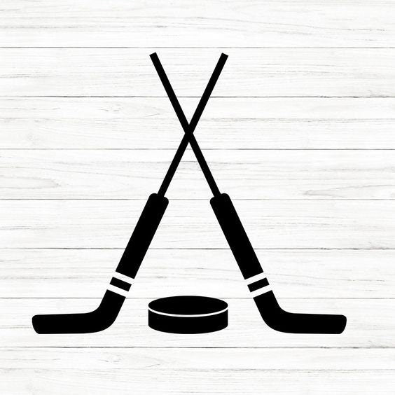 Hockey Sticks SVG