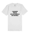 American Apparel I Know That Guacamole Is Extra Soft Unisex Fine Jersey Tshirt, Unisex Tshirt, Soft Tee, Womens Graphic Tee