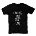 Camping Hair Don't Care Unisex Graphic Tshirt, Adult Tshirt, Graphic Tshirt For Men & Women