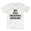 Wifi Pizaa Sweatpants Unisex Graphic Tshirt, Adult Tshirt, Graphic Tshirt For Men & Women