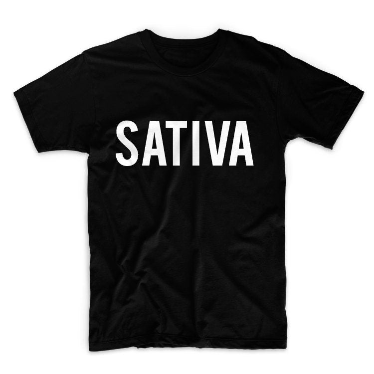 Sativa Unisex Graphic Tshirt, Adult Tshirt, Graphic Tshirt For Men & Women
