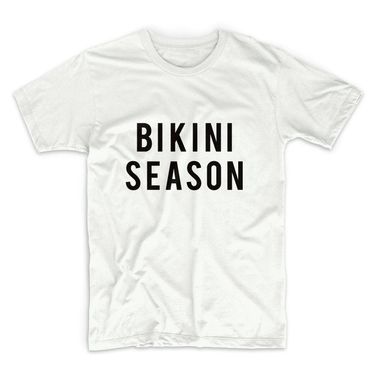 Bikini Season Unisex Graphic Tshirt, Adult Tshirt, Graphic Tshirt For Men & Women