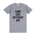 American Apparel Same Chic Different Day Tri Blend, American Apparel, Soft Tee, Unisex Graphic Tee
