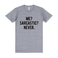 American Apparel Me Sacracstic Never Tri Blend, American Apparel, Soft Tee, Unisex Graphic Tee