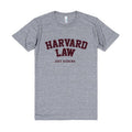 American Apparel, Harvard Law Just Kidding Tri Blend, Soft Tee, Unisex Graphic Tee