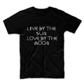 Live By The Sun Love By The Moon Tshirt Unisex Graphic Tshirt, Adult Tshirt, Graphic Tshirt For Men & Women