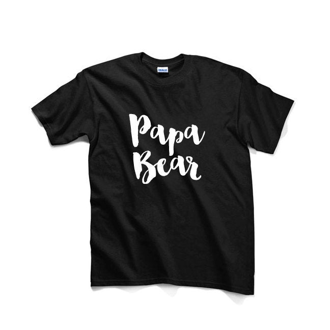 Papa Bear Unisex Graphic Tshirt, Adult Tshirt, Graphic Tshirt For Men & Women