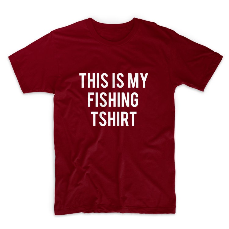 This Is My Fishing Tshirt Unisex Graphic Tshirt, Adult Tshirt, Graphic Tshirt For Men & Women