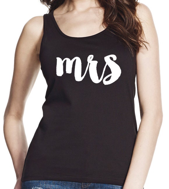 Mrs Longer Length Jersey Tank Top, Womens Tank Top, Slim Fit