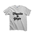 Tequila And Yoga Unisex Graphic Tshirt, Adult Tshirt, Graphic Tshirt For Men & Women, Womens Graphic Tees