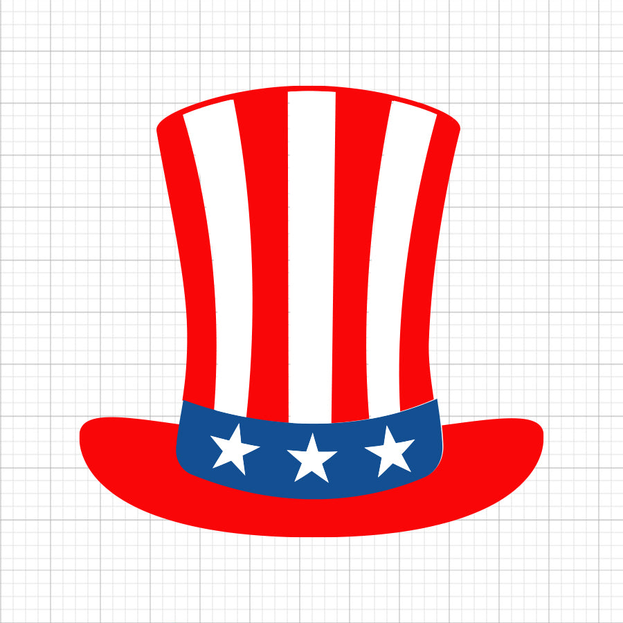 July 4th Hat SVG
