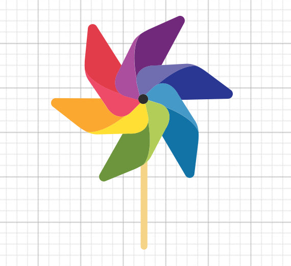 Pinwheel SVG
