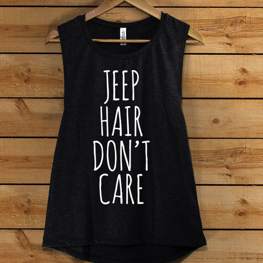 Jeep Hair Don't Care SVG Saying