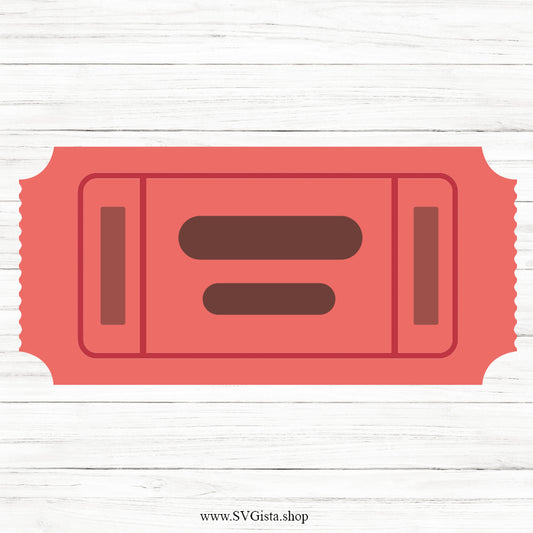 Admission Ticket SVG