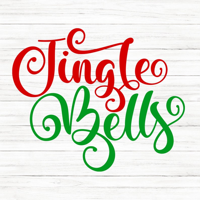 Jingle Bells SVG Saying