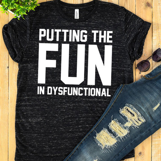 Putting The Fun SVG Saying