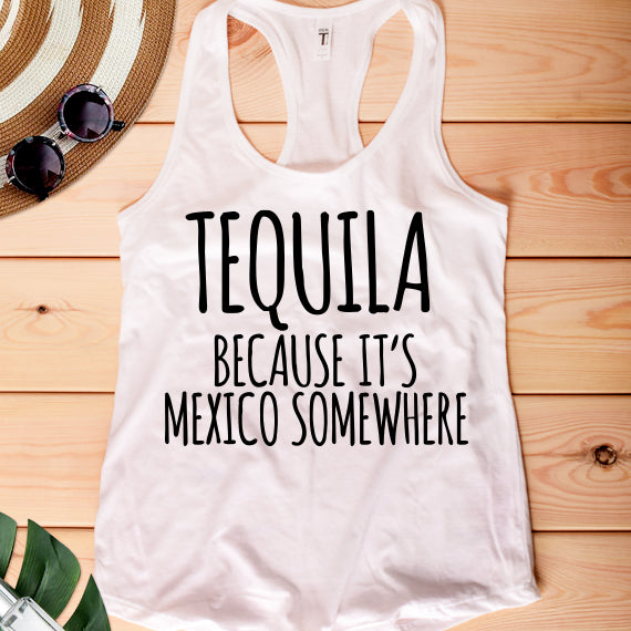 Tequila Because SVG Saying