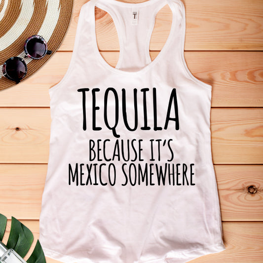 Tequila Because SVG Saying