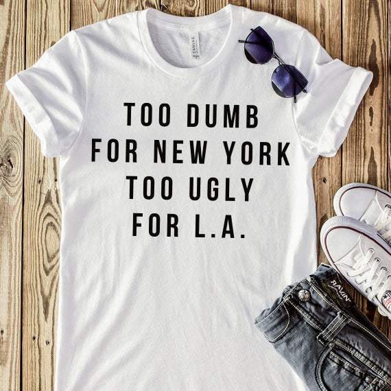 Too Dumb SVG Saying