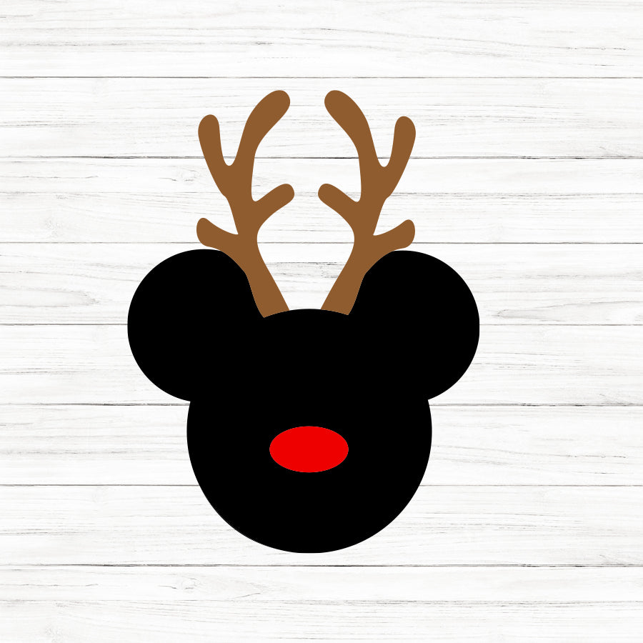 Reindeer Mouse SVG