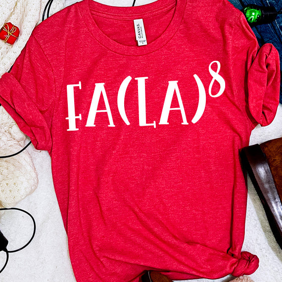 Fa La 8 SVG Saying