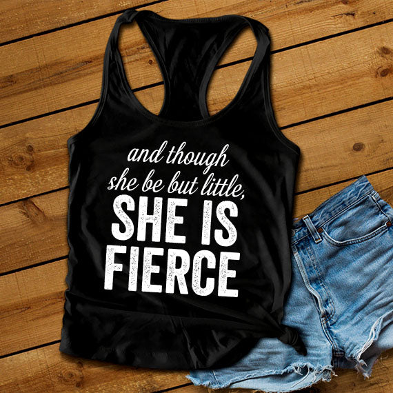 And Though She Be But Little SVG Saying