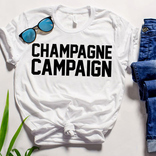 Champagne Campaign SVG Saying