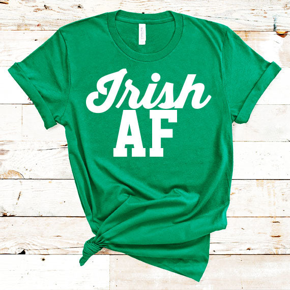 Irish AF SVG Saying