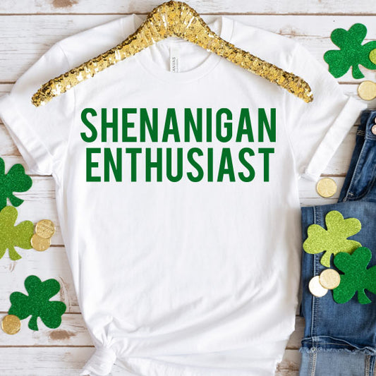 Shenanigan Enthusiast SVG Saying