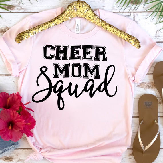 Cheer Mom Squad SVG Saying