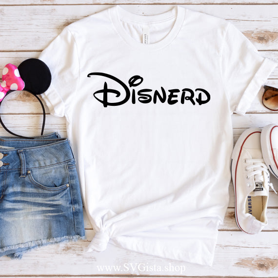 Disnerd SVG Saying