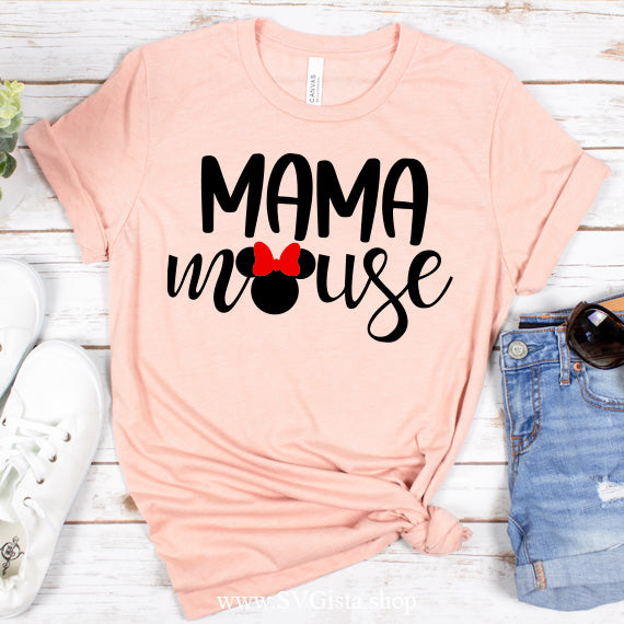 Mama Mouse SVG Saying