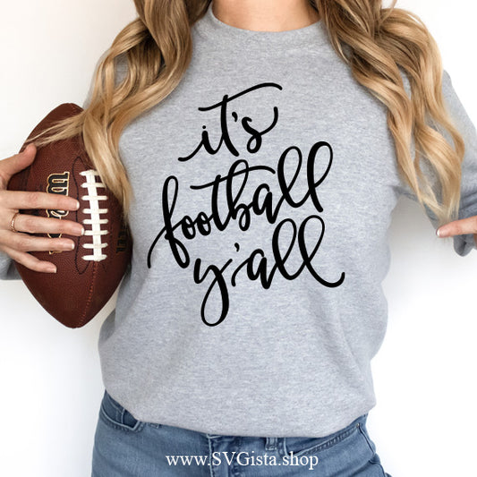 Its Football Y'all SVG Saying
