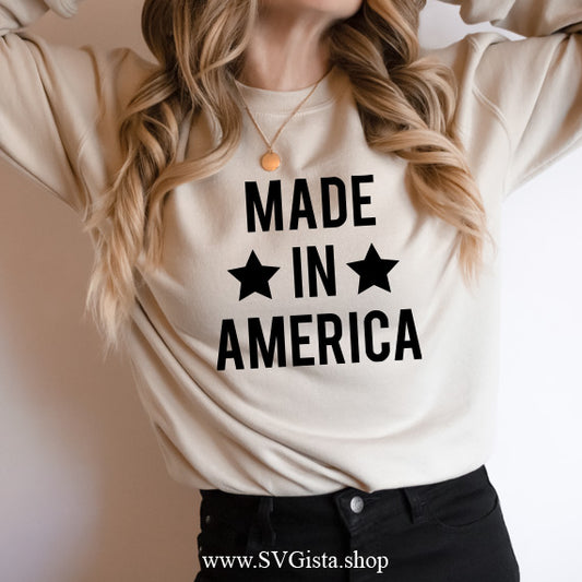 Made In America SVG Saying