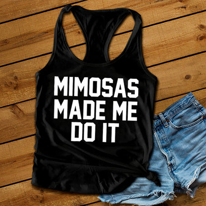 Mimosas Made Me Do It SVG Saying