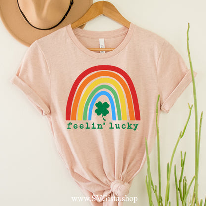 Feelin Lucky SVG Saying