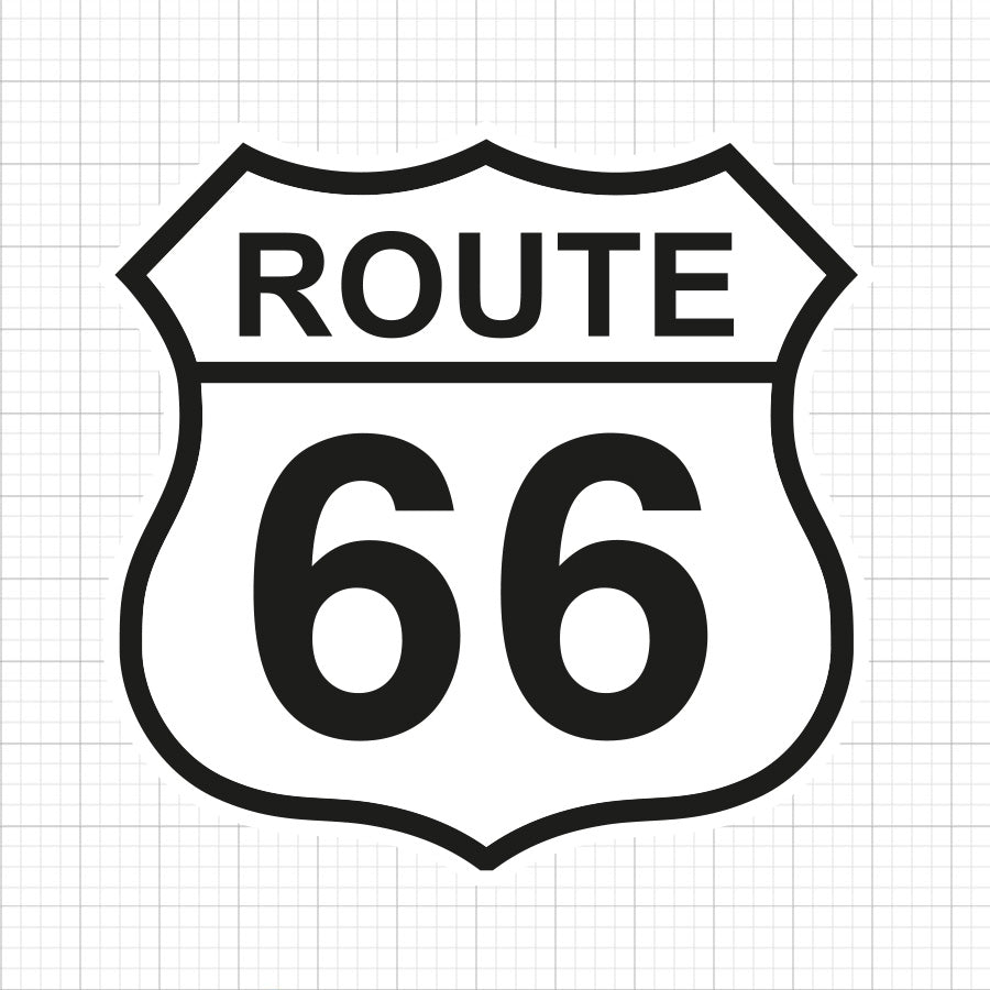 Route 66 SVG Saying