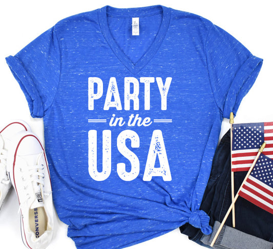 Party In The USA SVG Saying