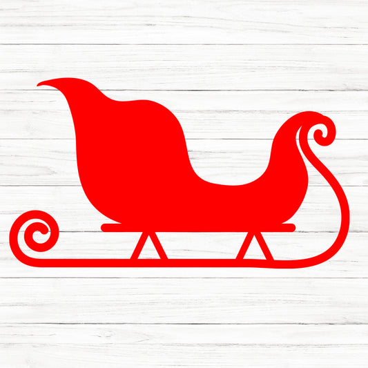 Santa's Sleigh SVG