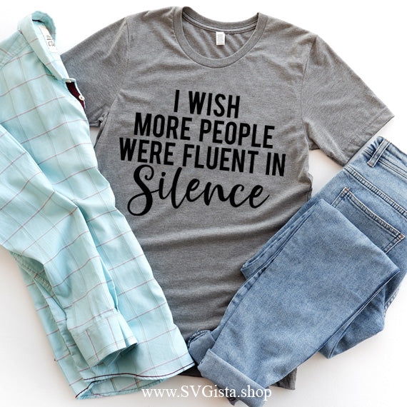 I Wish More People SVG Saying