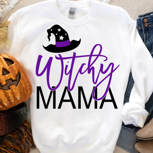 Witchy Mama SVG Saying