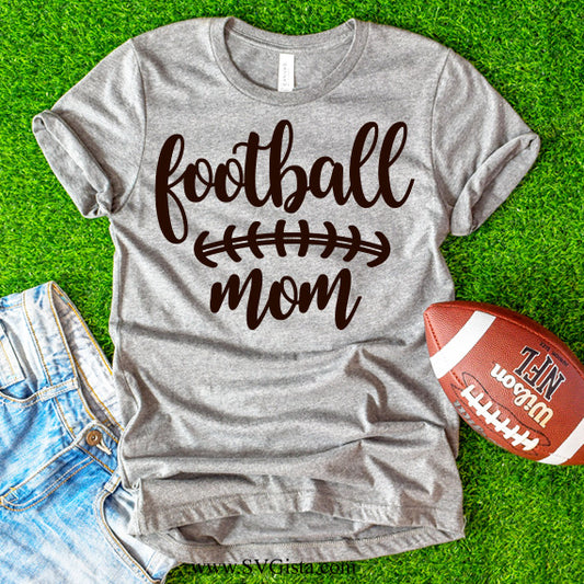 Football Mom SVG saying